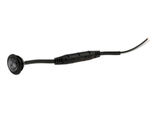 Sidomarkeringsljus, Optibeam Dark Phantom, 181WME, vit, DV - Mörktonat glas