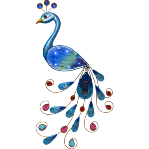 Solcellsdekoration Peacock