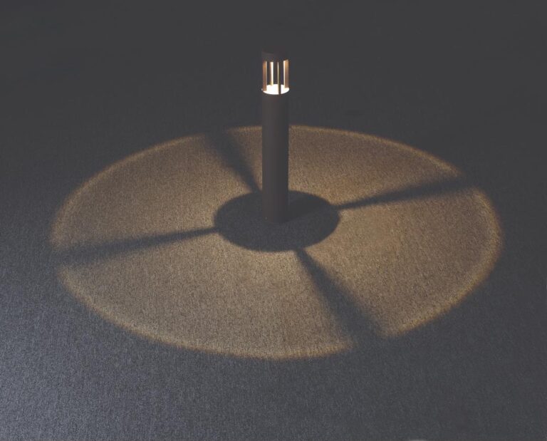 Malmbergs Pollare  Fenix, 9W LED, Mörkgrå, IP54