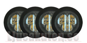 Blixtljus – Blixtkula LED, F13G, DV 4-Pack