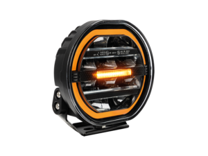 W-light Fury 7", 100W - Orange/Vitt Positionsljus - Blixtljus
