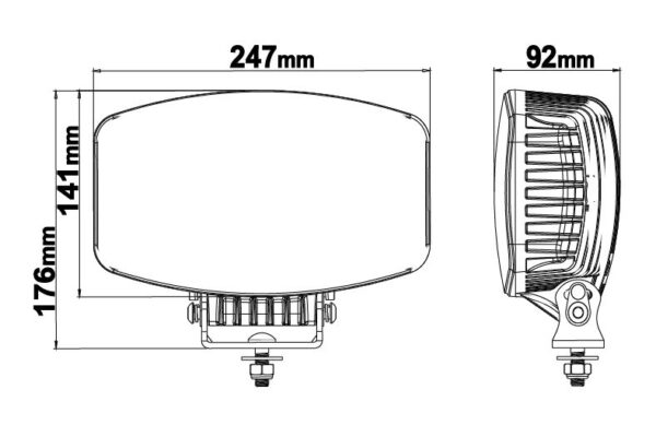 Orion10+ Gen2 Trinity LED-extraljuspaket (12 V)