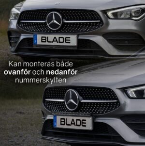 Blade LED ramp - 520mm - nummerplåtsmodell